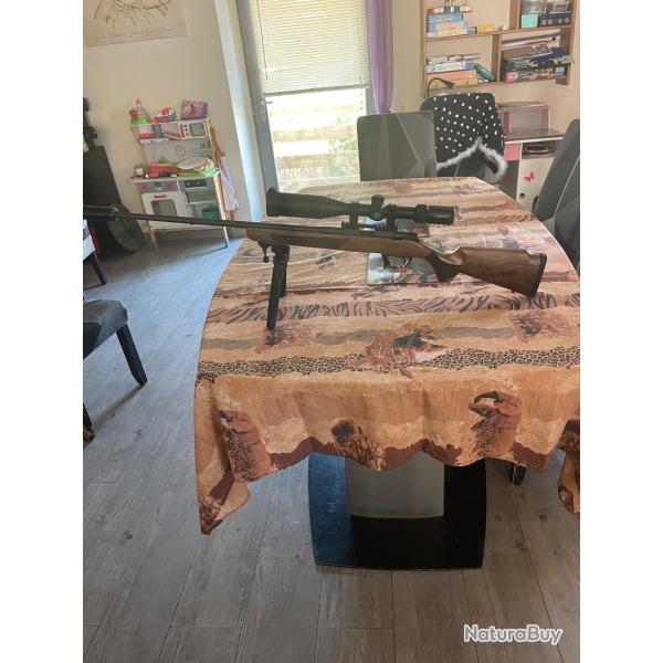 Carabine 22 lr tout �quip� optiques 6-24x50 vortex diamondback tactical bipied silencieux sak