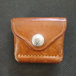 PORTE CARTOUCHES BIANCHI CUIR FAUVE 5X 38 SPL