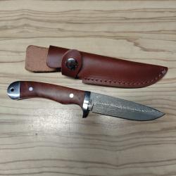 Couteaux Damas Haller 80620 avec son &eacute;tuis