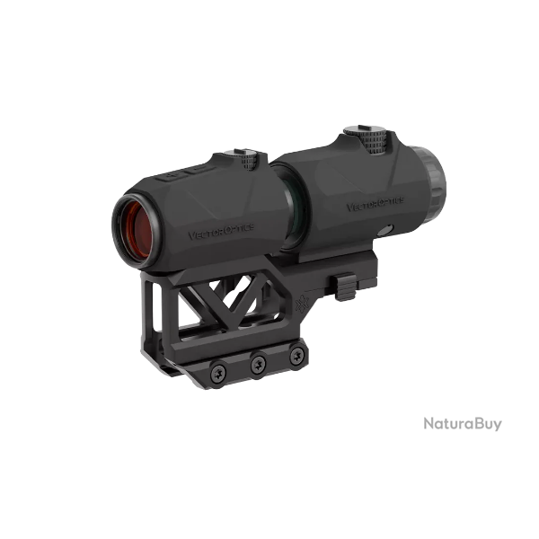 Combo point rouge VECTOR OPTICS Maverick-IV Mini 1x20 et magnificateur 3x22