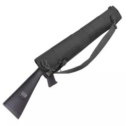 Holster dorsal pour fusil Noir Ambidextre
