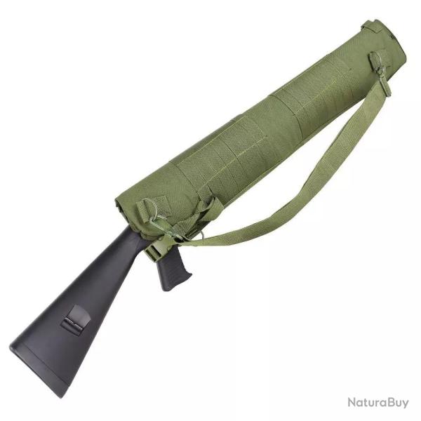 Holster dorsal pour fusil Vert Olive Ambidextre