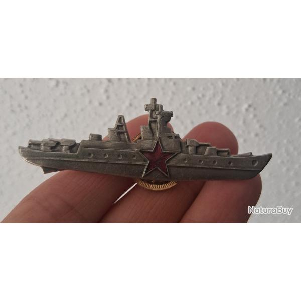 INSIGNE OFFICIER DE LA MARINE COMMANDANT DU NAVIRE URSS CCCP