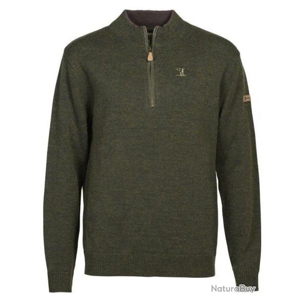 Pull Chasse brod� col chemin�e Islande PERCUSSION-S