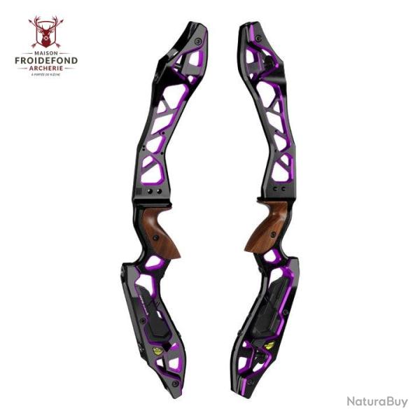 Poign�e Elezo 25" - Kinetic - Droitier / Noir/Violet