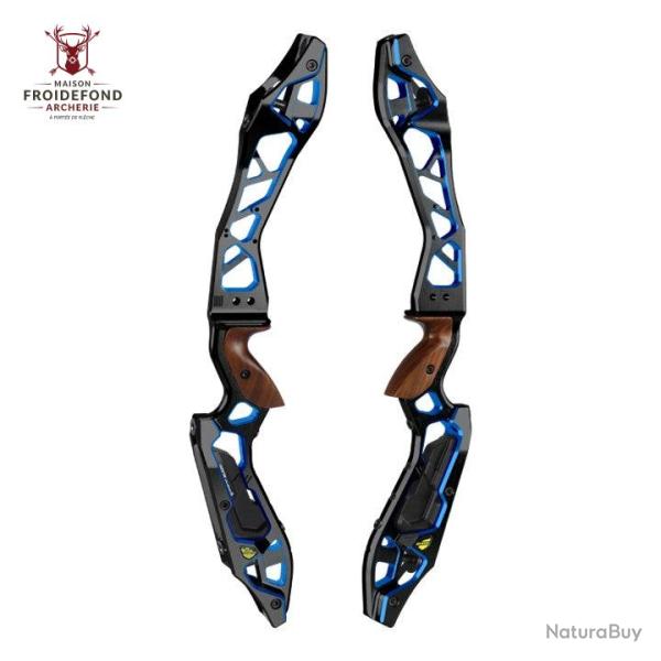 Poign�e Elezo 25" - Kinetic - Gaucher / Noir/Bleu