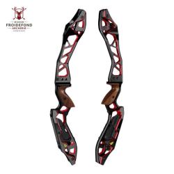 Poign&eacute;e Elezo 25" - Kinetic - Gaucher / Noir/Rouge