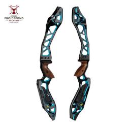 Poign&eacute;e Elezo 25" - Kinetic - Gaucher / Noir/Turquoise