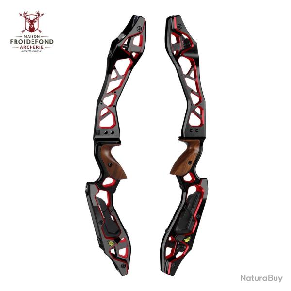 Poign�e Elezo 27" - Kinetic - Gaucher / Noir/Rouge