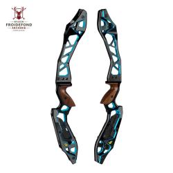 Poign&eacute;e Elezo 27" - Kinetic - Gaucher / Noir/Turquoise
