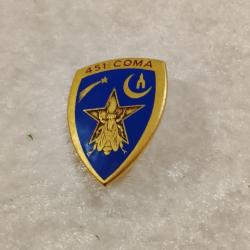 Insigne militaire  451 coma compagnie ou    section de commis et ouvriers dragon paris