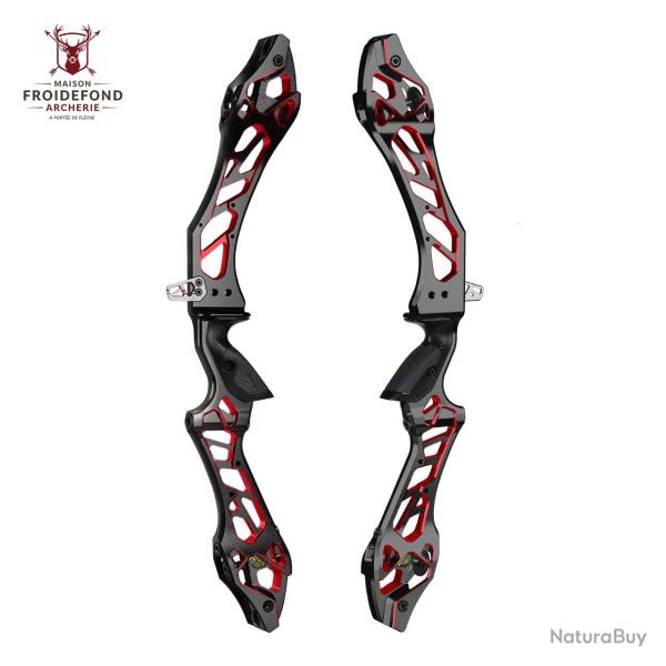 Poign�e Invinso V2 25" - Kinetic - Droitier / Noir/Rouge