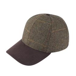 Casquette baseball en tweed Compton - Teak- Alan Paine - Marron / Taille unique