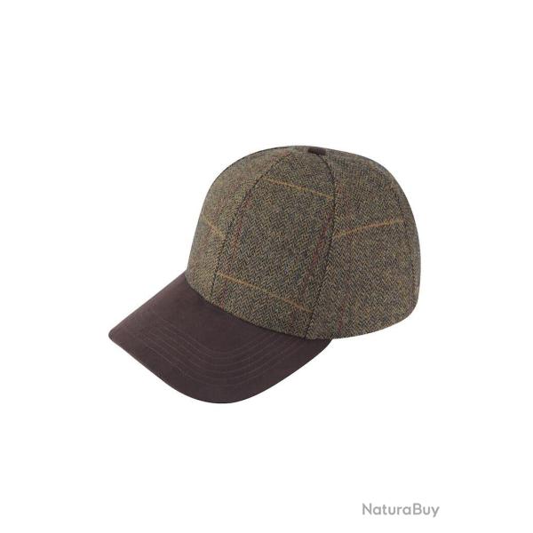 Casquette baseball en tweed Compton - Teak- Alan Paine - Marron / Taille unique