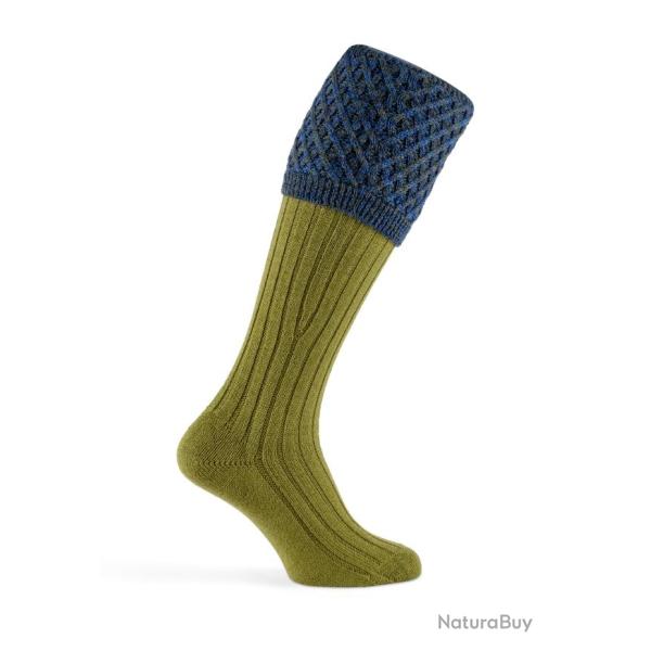 Chaussettes de chasse Chelsea luxe - Sage - Pennine - 40 - 42 / Vert