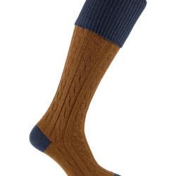 Chaussettes de chasse Duke - Almond - Pennine - 40 - 42 / Marron