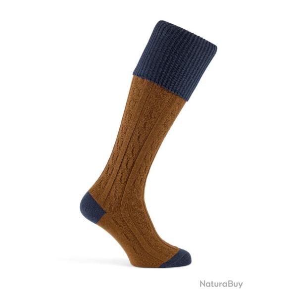 Chaussettes de chasse Duke - Almond - Pennine - 40 - 42 / Marron