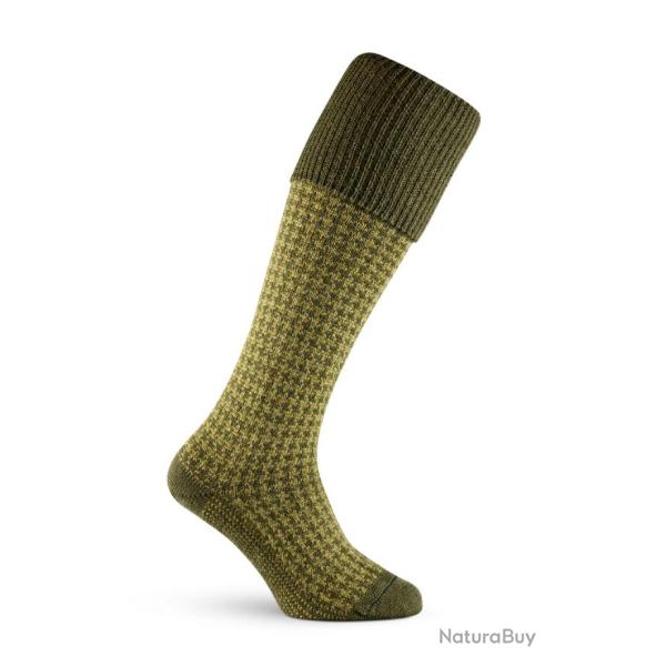 Chaussettes de chasse Quorn - Olive - Pennine - 43 - 45 / Vert