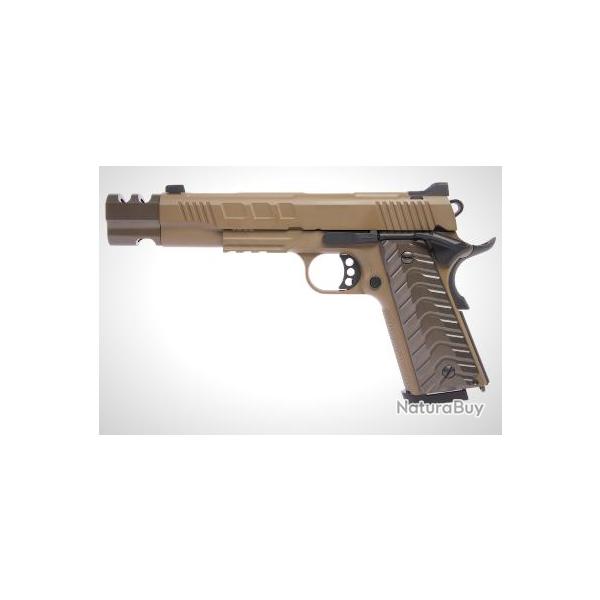 PISTOLET 6MM KP-16 COMPENSATEUR CO2 TAN