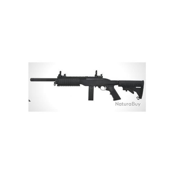 REPLIQUE LONGUE 6MM KC-02 GAZ METAL NOIRE