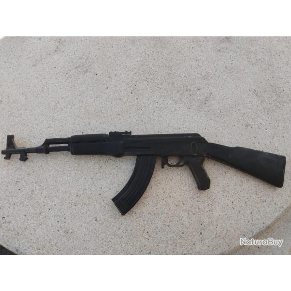 FUSIL AK47 Factice d'entrainement en caoutchouc dur