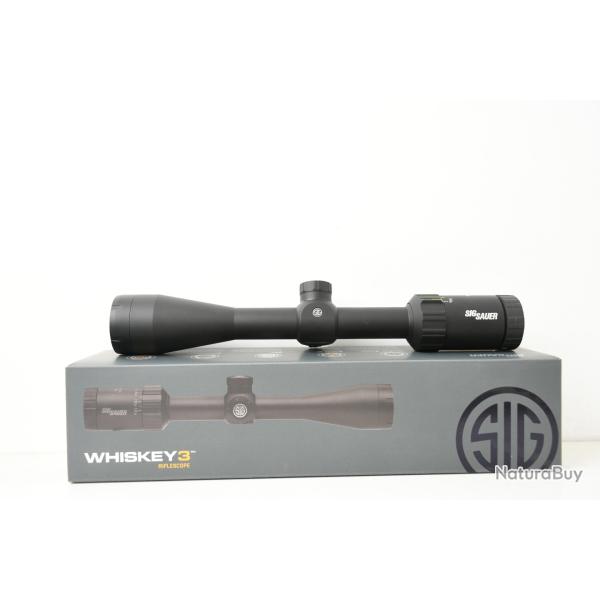 Lunette Sig Sauer Whiskey 3 quadplex  4-12x40
