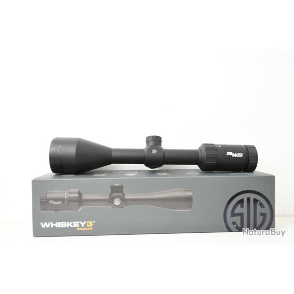 Lunette Sig Sauer Whiskey 3 quadplex  3-9x50
