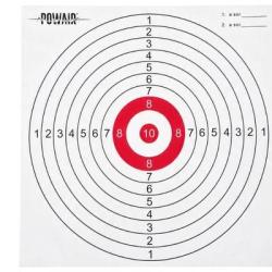 POWAIR - Lot de 100 cibles 17 x 17 cm