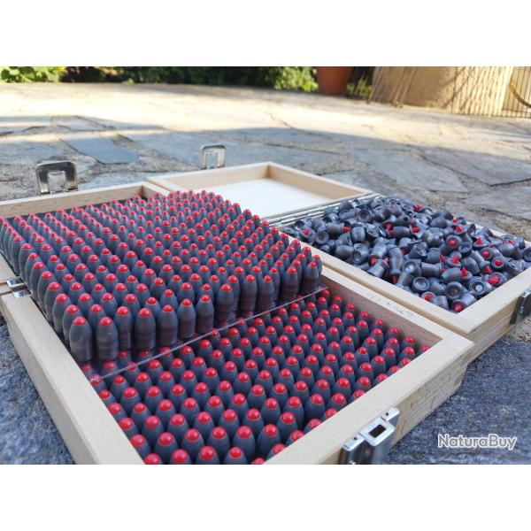 plombs, slugs pour carabine pcp .357 9mm
