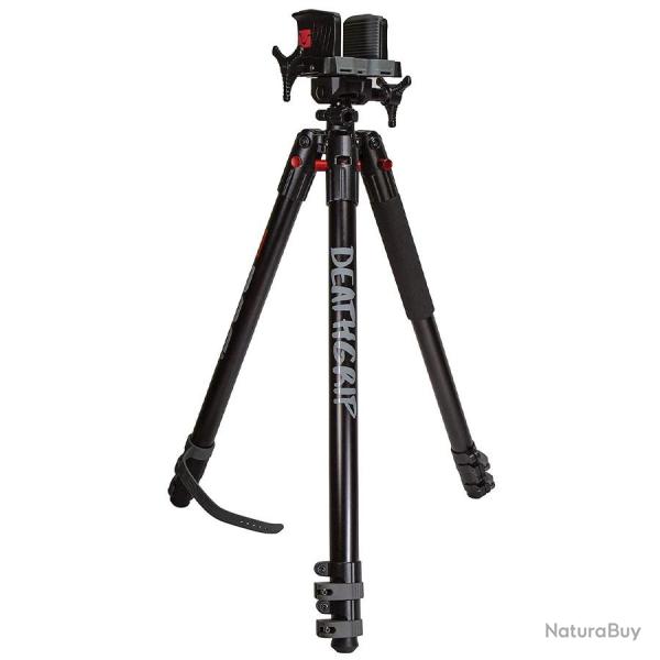 Tr�pied de tir Deathgrip Aluminium Noir - BOG