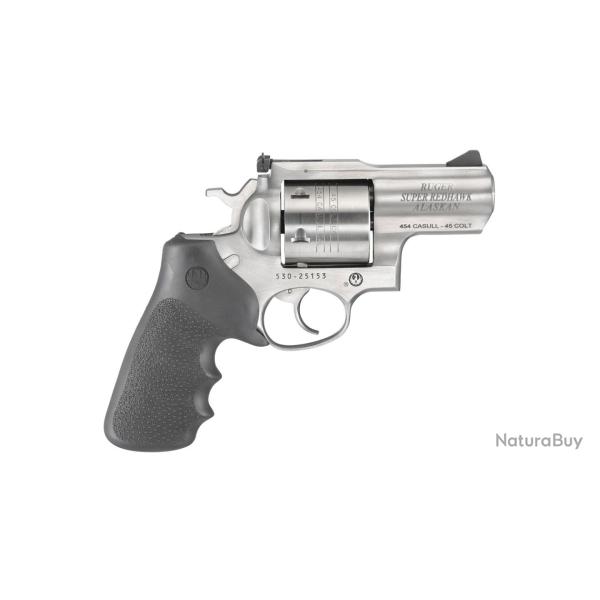 REVOLVER RUGER SUPER REDHAWK ALASKAN 454 CASULL 6CPS INOX