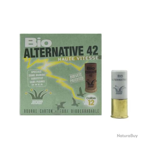 25 CARTOUCHES JOCKER BIO ALTERNATIVE 42 28G BJ12/70 PL6