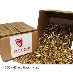 Munitions 45 Acp fiocchi x1000 vrac