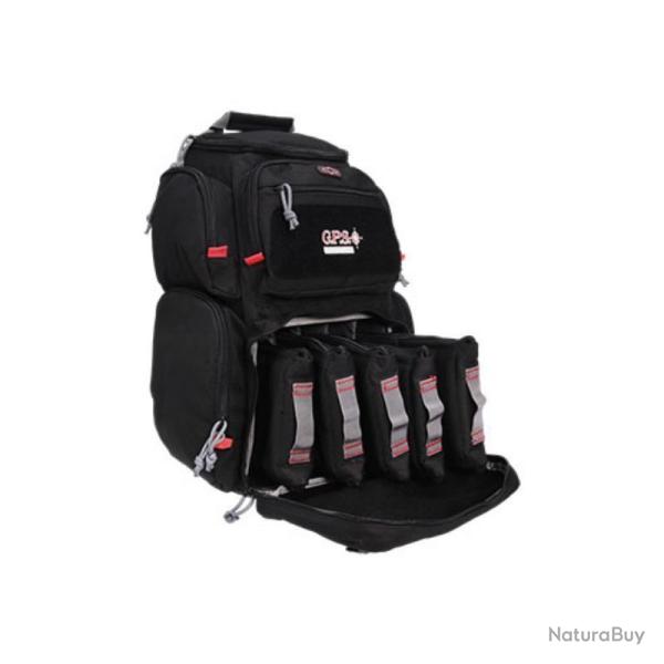 GPS SAC A DOS DE TIR POUR ARME DE POING NOIR 3 ARMES PISTOLERO