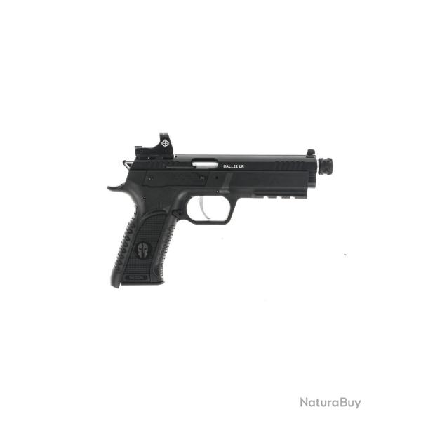 PISTOLET TANFOGLIO FORCE 22 TACTICAL CANON FILETE 1/2X28 OPTIC READY + SIGHTMARK