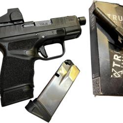 Pack Springfield H-11 avec Canon True Barrel 9x19 mm et Point Rouge Swamfox Sent