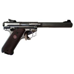 PISTOLET RUGER MARK IV COMPETITION INOX CALIBRE 22 LONG RIFLE