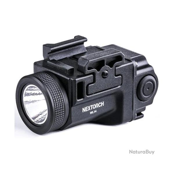 Lampe NEXTORCH rechargeable pour arme de poing WL14 - �clairage blanc - 500 lume