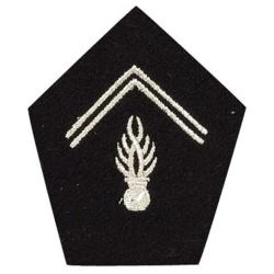 Col laminette vareuse gendarmerie Adjudant-chef GN MOBILE