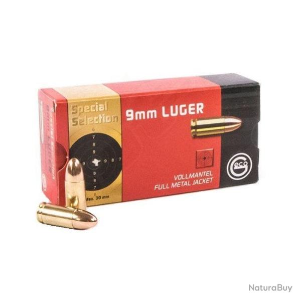 MUNITIONS GECO 9X19 SPECIAL SELECTION 124GR FMJ ( X 50 )