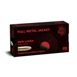 MUNITIONS GECO 9X19 FMJ 8.0G/124GR