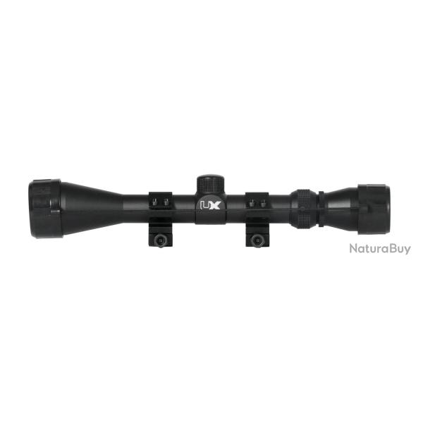 LUNETTE UX 3-9X40 AVEC MONTAGE POUR RAIL DE 11 ET POUR RAIL DE 21MM