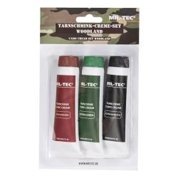 Set cr&egrave;me camouflage Woodland - Mil-Tec
