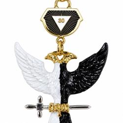 Bijou de Chevalier Kadosh - 30e degr&eacute; du REAA
