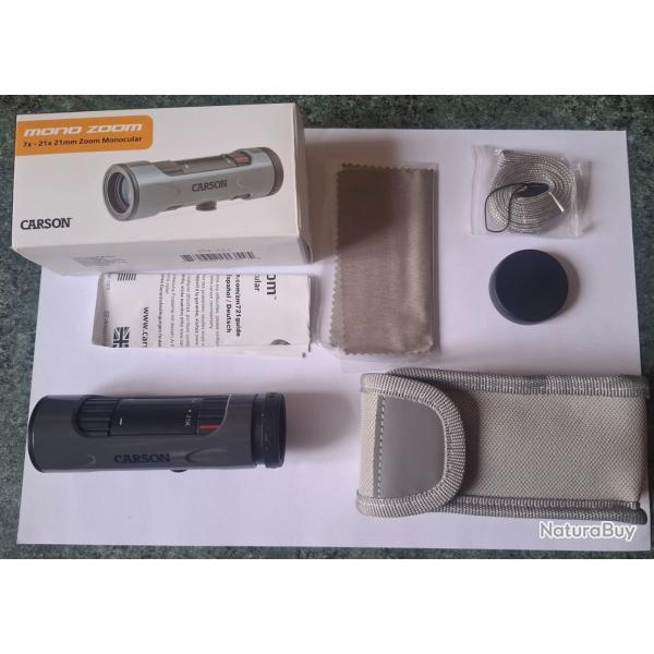 MONOCULAIRE CARSON ZOMM 1-21x21
