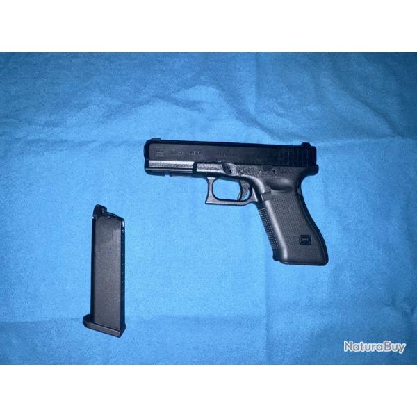 Specna Arms Daniel Defense MK18 SA-E26 EDGE 2.0 ASTER - Black + M917G UTR45 - Tan + Glock 17 Gen5 VF