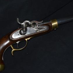 PISTOLET DE CAVALERIE PRUSSIEN MOD.1850-2&deg;UHLAN POMERANIEN (9.2.6.U.14)-PRUSSIAN CAVALRY PISTOL 1850