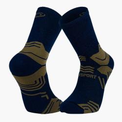 Chaussettes Randonn&eacute;e Hautes BV SPORT "Trek GR Haute Lyocell" 39 - 41 Bleu