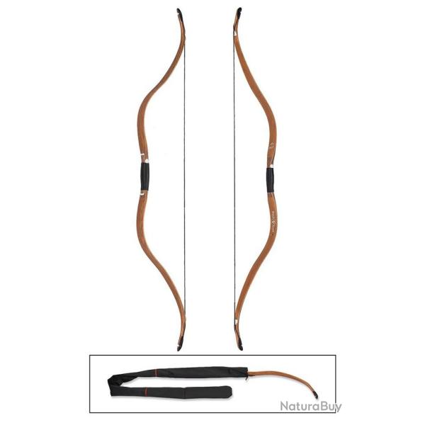 Arc horsebow Buck Trail Hayk Bamboo 52 pouces 25 lbs RH/LH 52 "