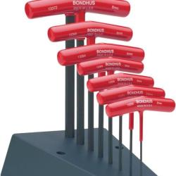 BONDHUS - Cl&eacute;s Allen M&eacute;triques 2mm-10mm avec support